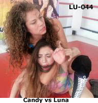 Luchadoras Candy vs Luna