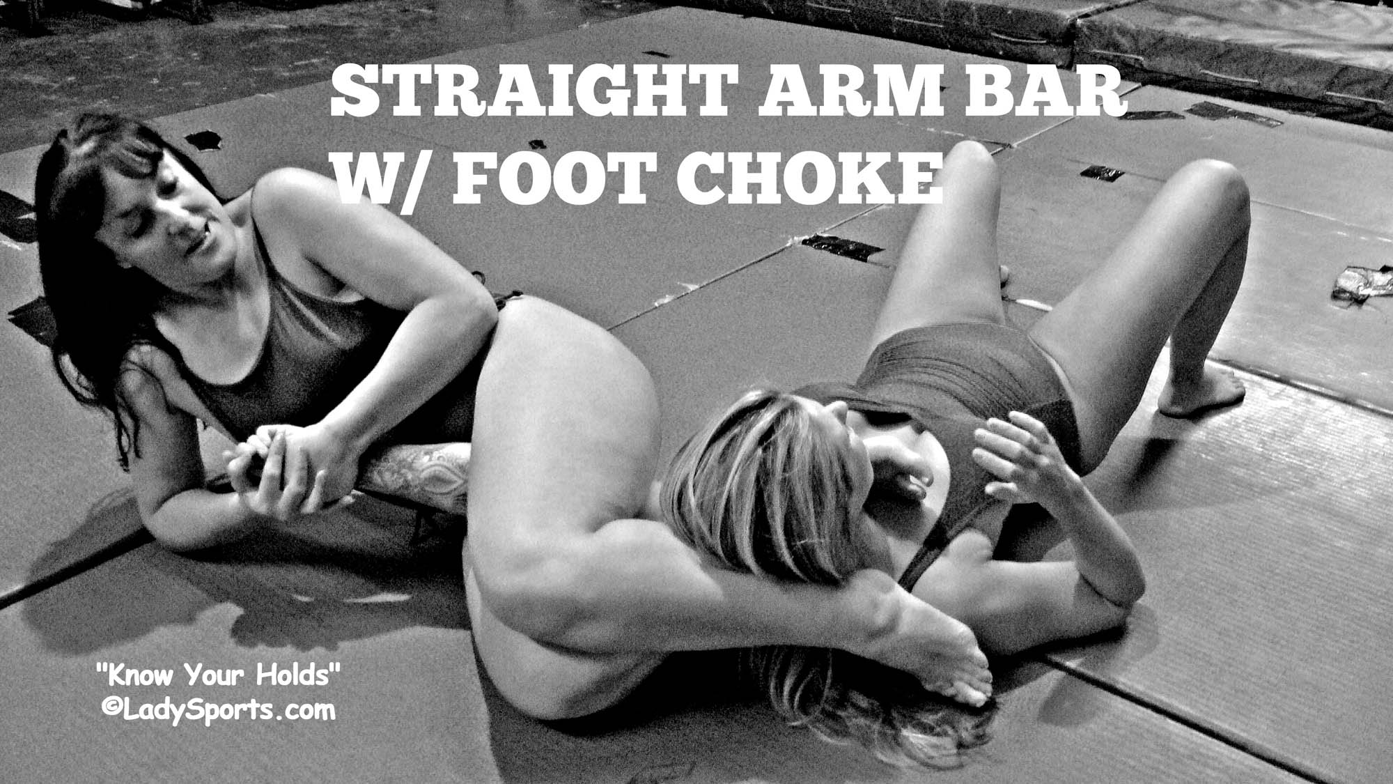 Arm Bar With Foot