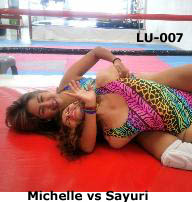 Luchadoras Michelle vs Sayuri